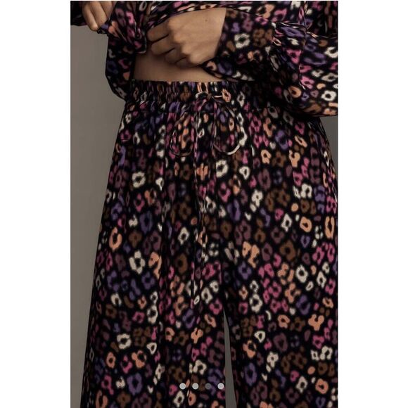 Anthropologie Essential Antwerp Extrovert Wide Leg Knit Pants Size 4 IT 36 - Picture 4 of 16